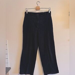 Navy Corduroy Slacks